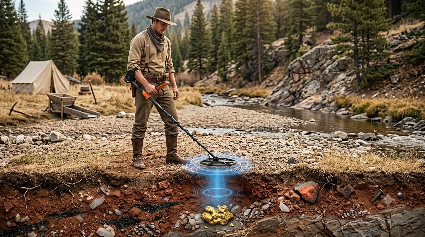 Gold detecting with QUEST S Series